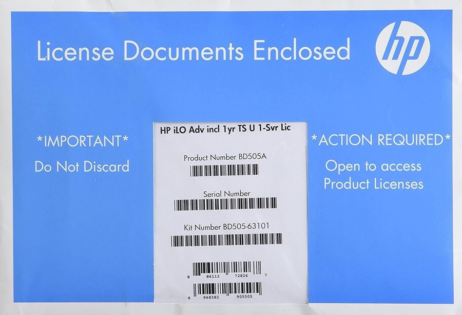hp ilo4 advanced license key